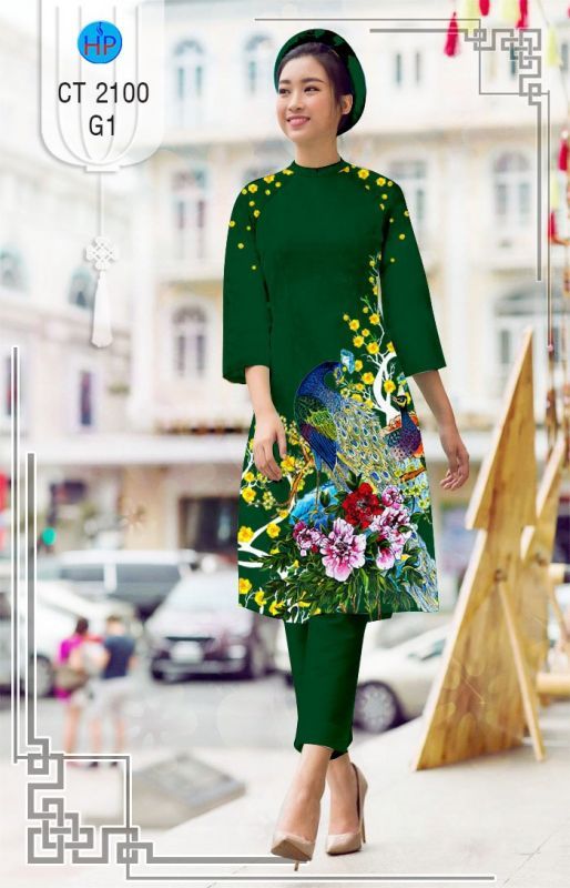 Vải áo dài cách tân tết