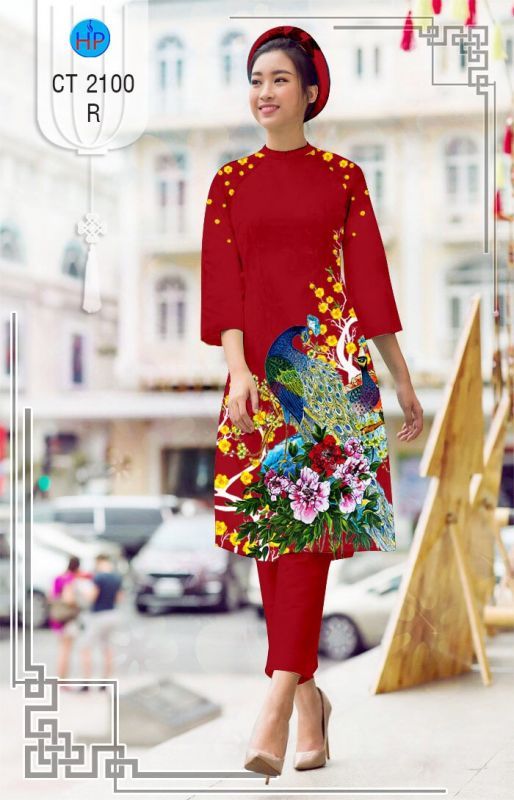 Vải áo dài cách tân tết