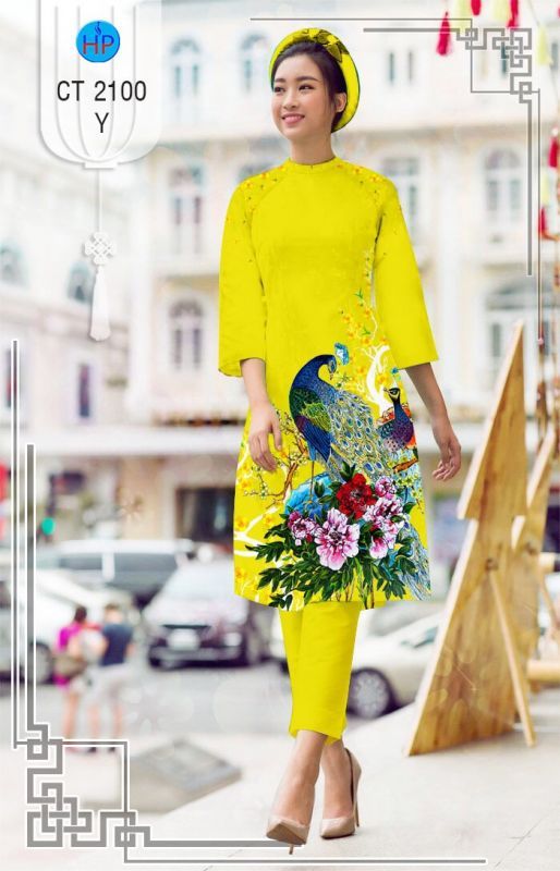 Vải áo dài cách tân tết
