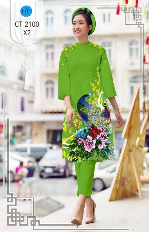 Vải áo dài cách tân tết