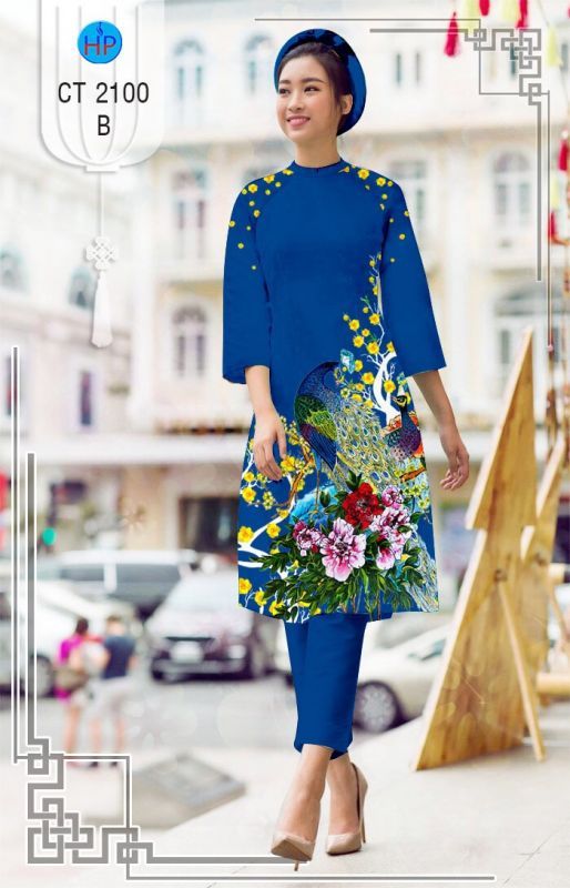 Vải áo dài cách tân tết