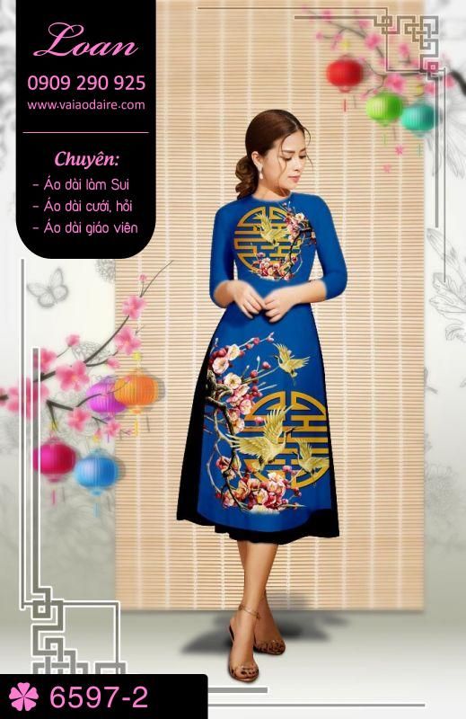 Vải áo dài cách tân tết Vải áo dài cách tân tết