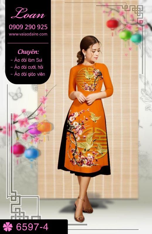Vải áo dài cách tân tết Vải áo dài cách tân tết