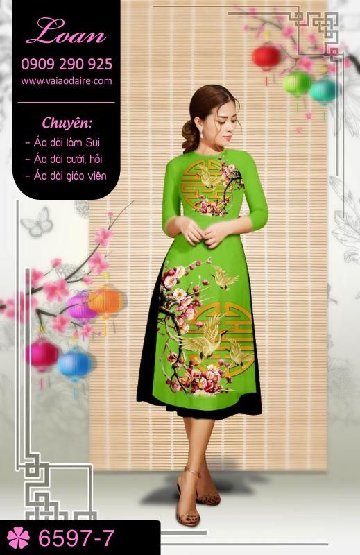 Vải áo dài cách tân tết Vải áo dài cách tân tết