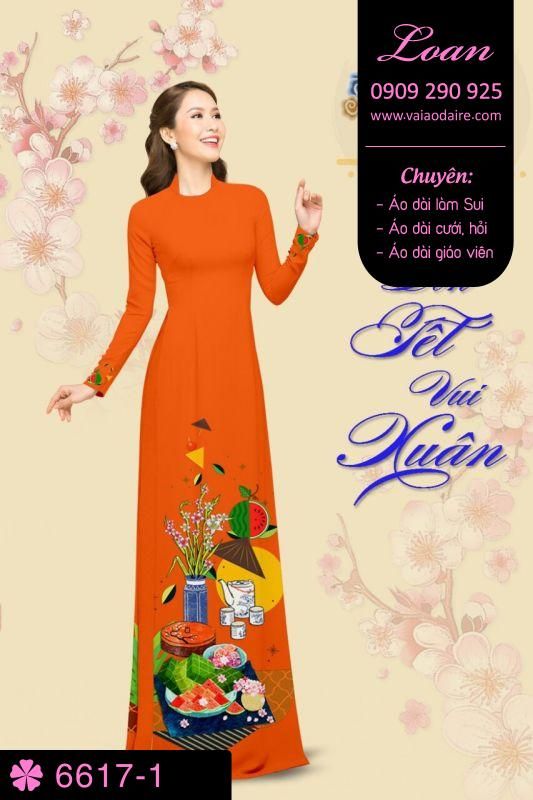 Vải áo dài tết 2019