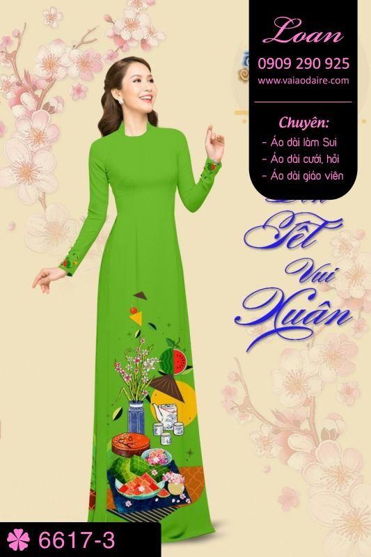 Vải áo dài tết 2019