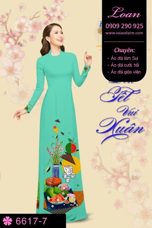 Vải áo dài tết 2019