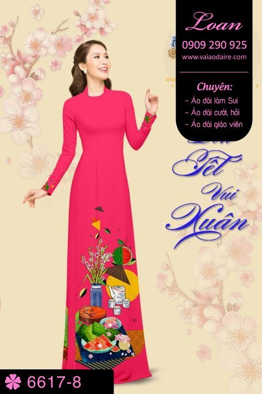 Vải áo dài tết 2019