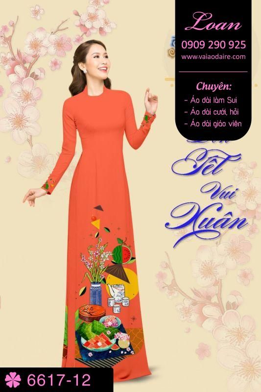 Vải áo dài tết 2019