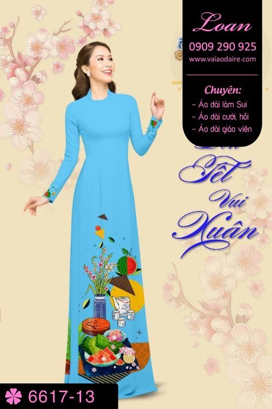 Vải áo dài tết 2019