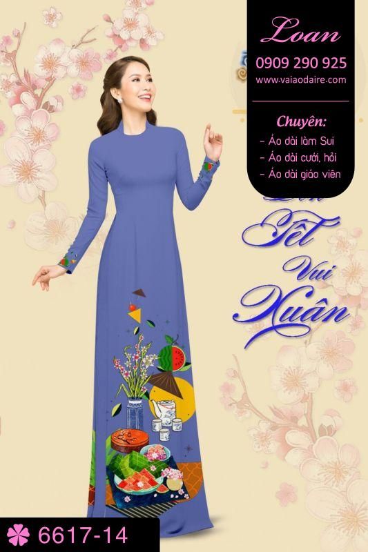 Vải áo dài tết 2019