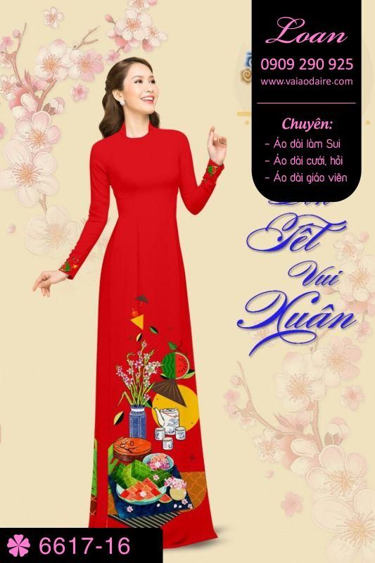 Vải áo dài tết 2019