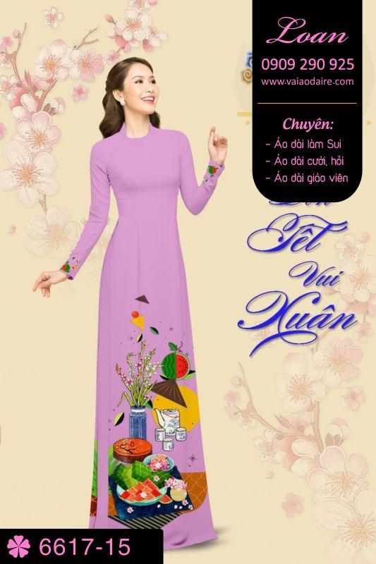 Vải áo dài tết 2019