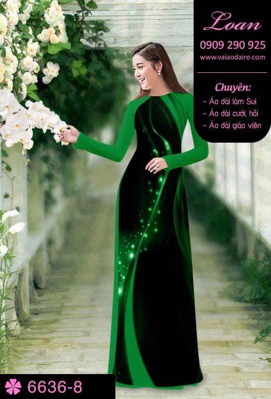 Vải áo dài lập thể Vải áo dài lập thể