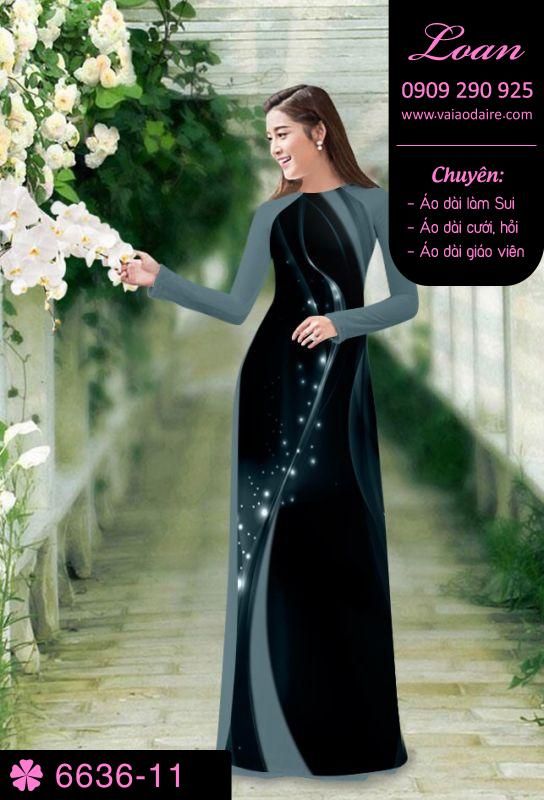 Vải áo dài lập thể Vải áo dài lập thể