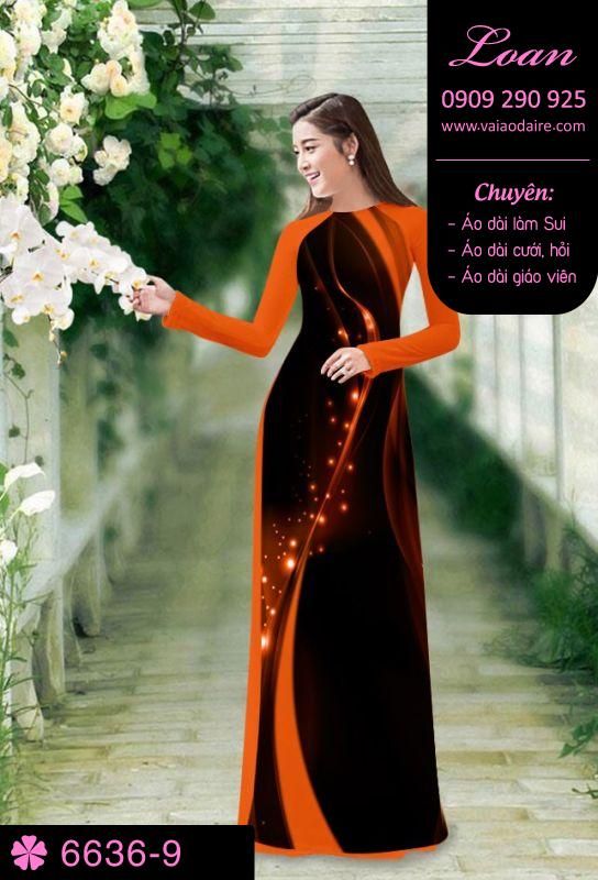 Vải áo dài lập thể Vải áo dài lập thể