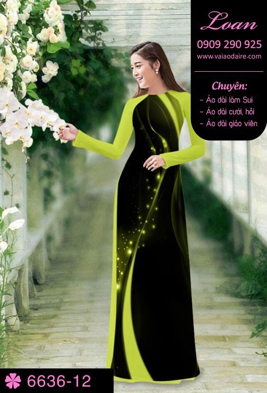 Vải áo dài lập thể Vải áo dài lập thể