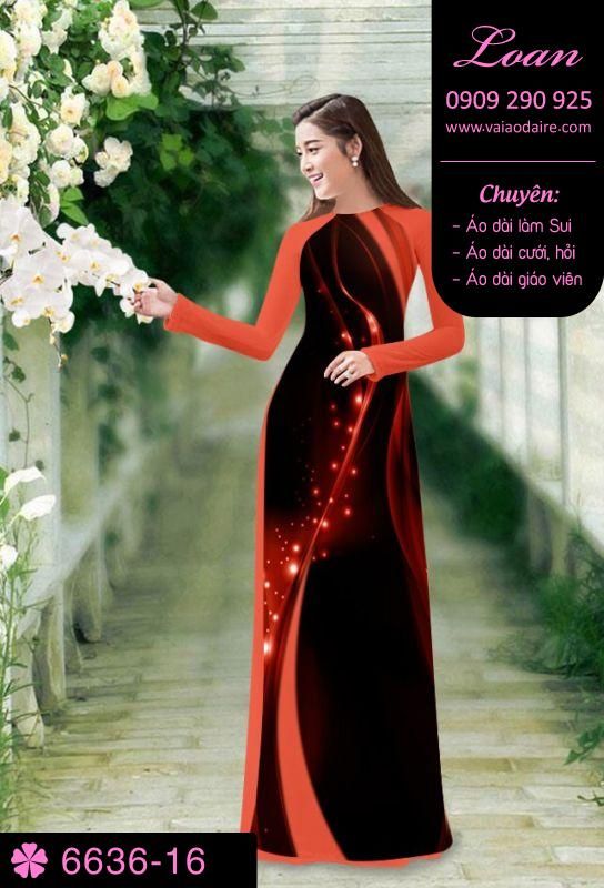 Vải áo dài lập thể Vải áo dài lập thể