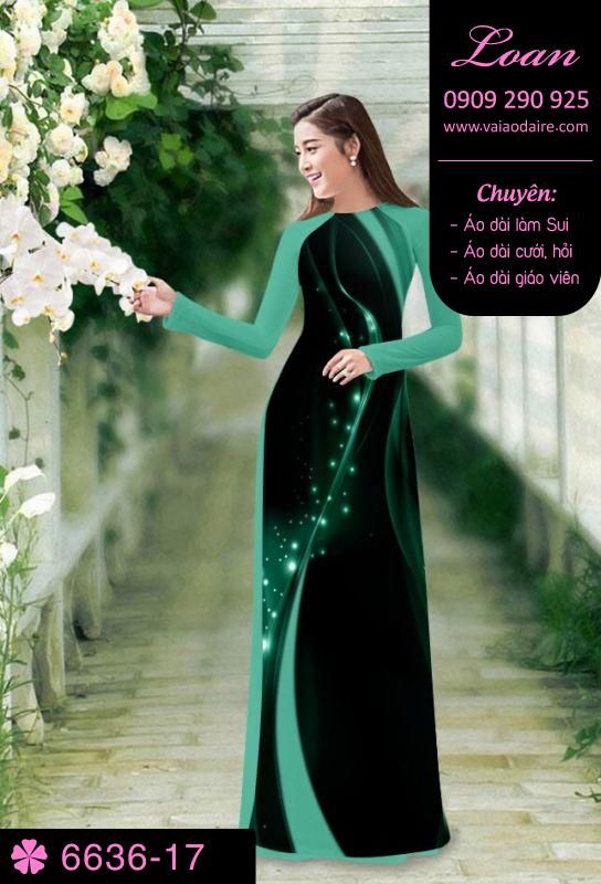 Vải áo dài lập thể Vải áo dài lập thể