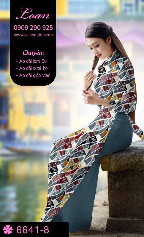 Vải áo dài lập thể