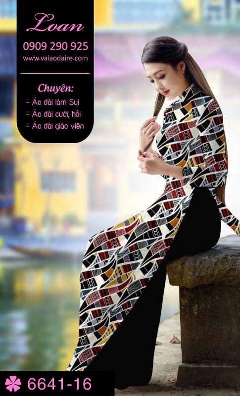 Vải áo dài lập thể