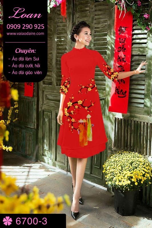 Vải áo dài cách tân tết Vải áo dài cách tân tết
