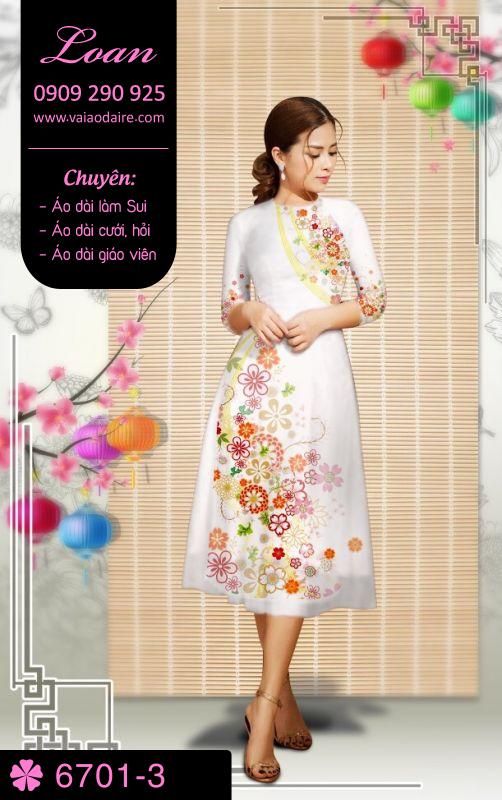 Vải áo dài cách tân tết