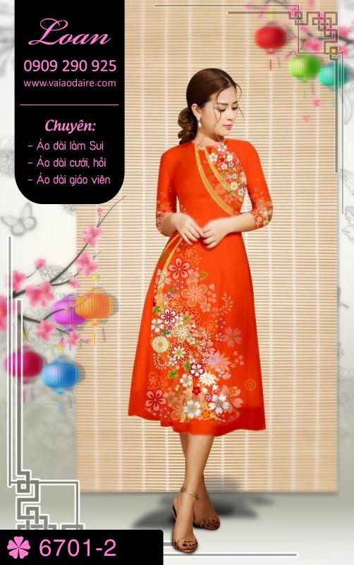 Vải áo dài cách tân tết
