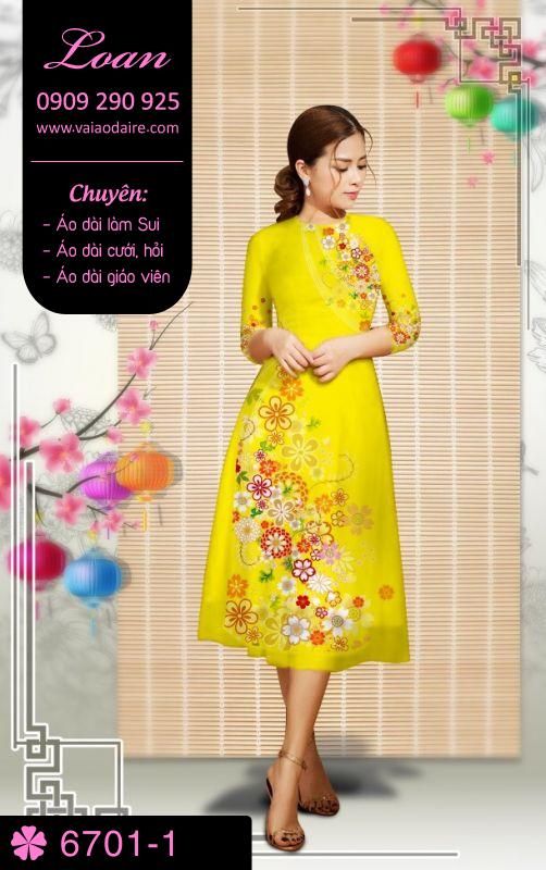 Vải áo dài cách tân tết