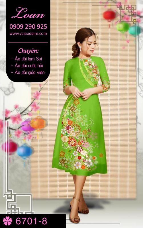 Vải áo dài cách tân tết