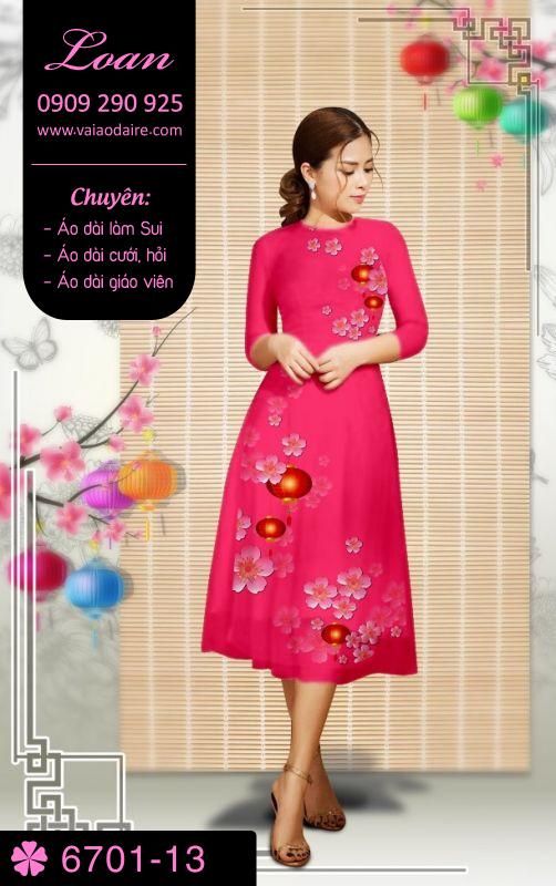 Vải áo dài cách tân tết