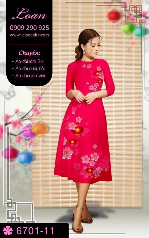 Vải áo dài cách tân tết