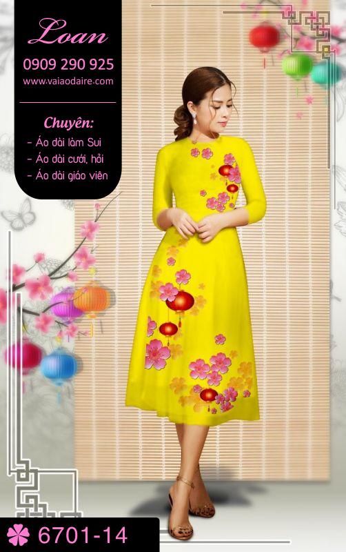 Vải áo dài cách tân tết