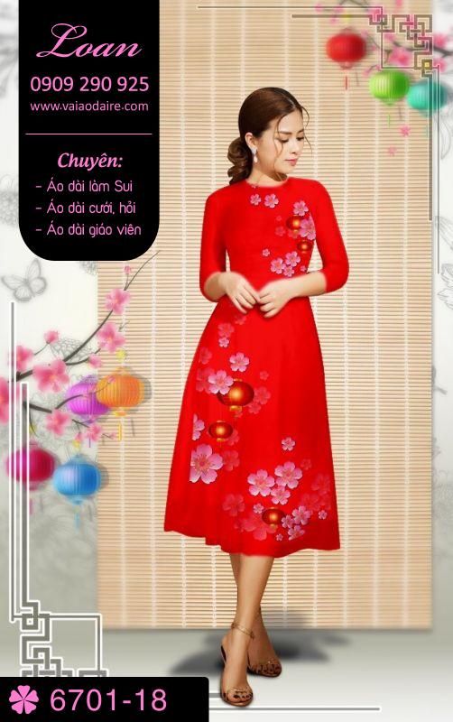 Vải áo dài cách tân tết
