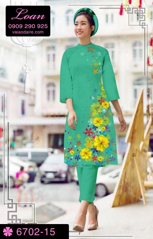 Vải áo dài cách tân tết
