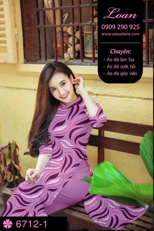 Vải áo dài lập thể