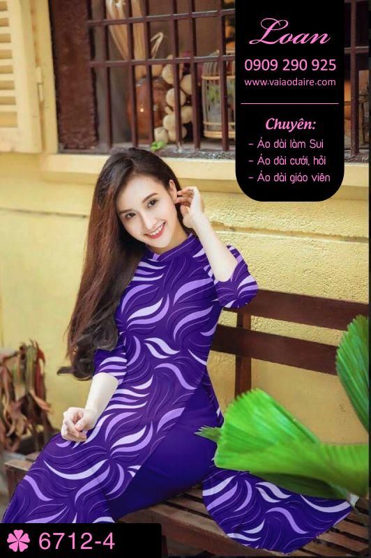 Vải áo dài lập thể