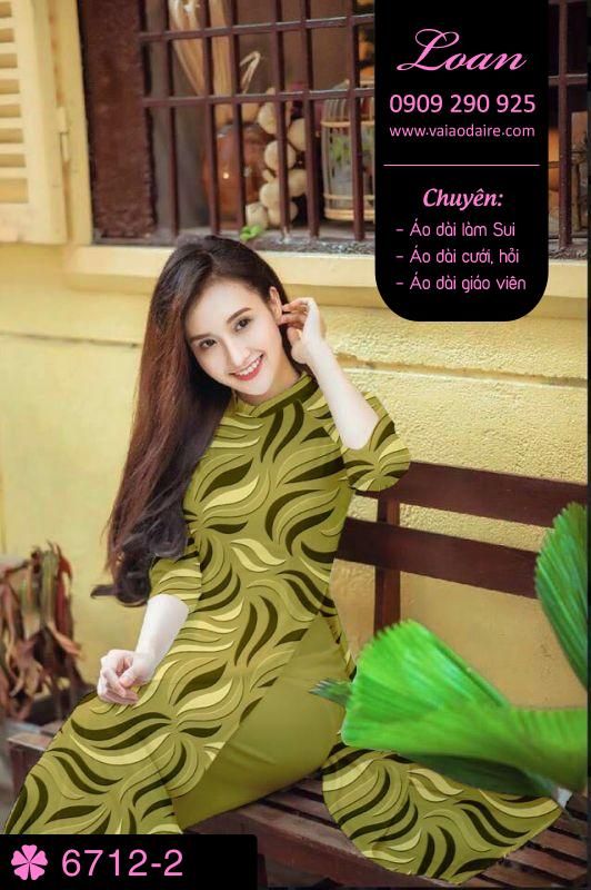 Vải áo dài lập thể
