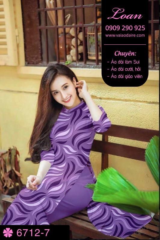 Vải áo dài lập thể