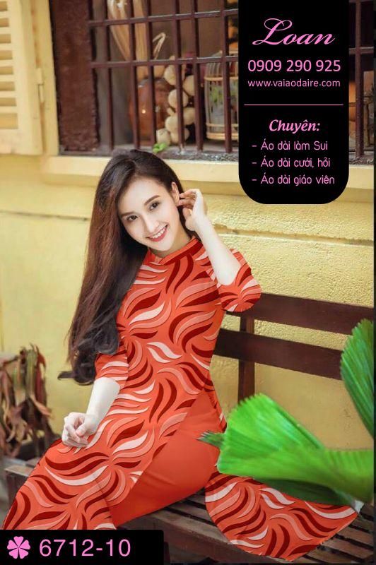 Vải áo dài lập thể