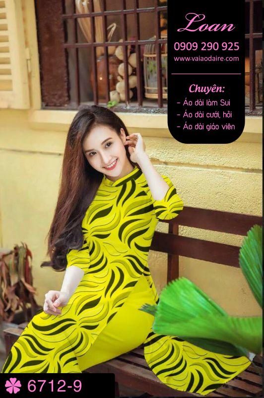 Vải áo dài lập thể