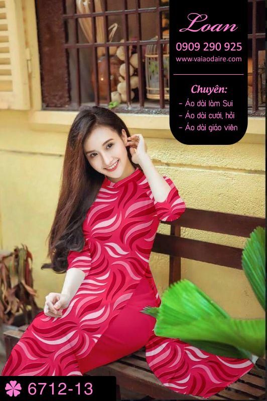 Vải áo dài lập thể