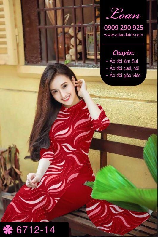 Vải áo dài lập thể