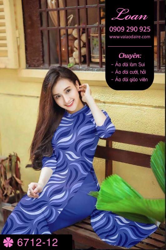 Vải áo dài lập thể