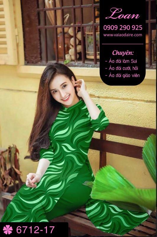 Vải áo dài lập thể