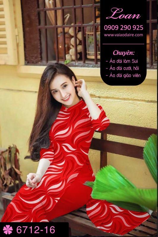 Vải áo dài lập thể