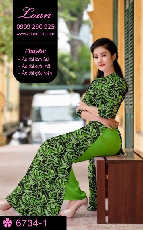 Vải áo dài lập thể