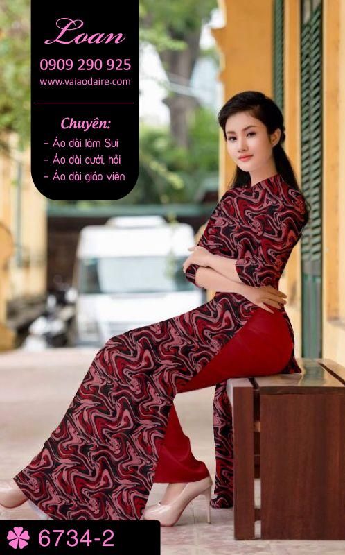 Vải áo dài lập thể