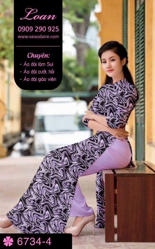 Vải áo dài lập thể
