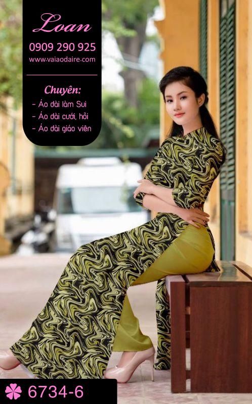 Vải áo dài lập thể